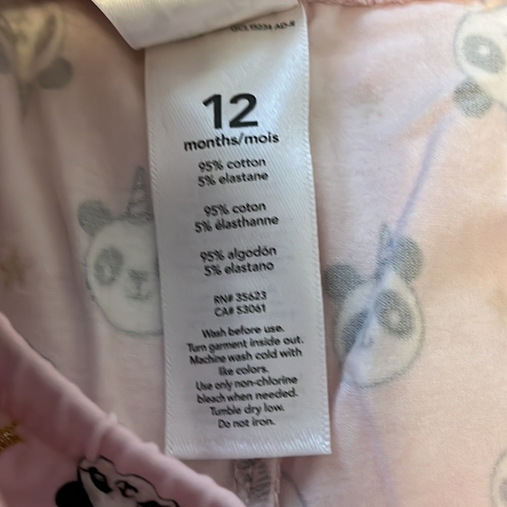 Carters baby girl panda outfit bundle - Picture 11 of 16